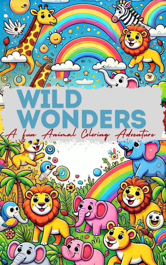 Wild Wonders: A Fun Animal Coloring Adventure!