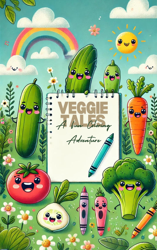 Veggie Tales: A Fun Coloring Adventure